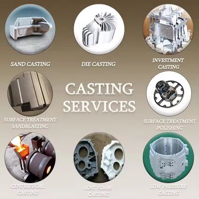 ขนาดที่กําหนดเองและอะลูมิเนียม Die Casting ส่วนสําหรับความแม่นยํา OEM สินค้าเหล็กเหล็ก
