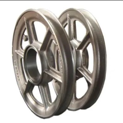 OEM อะไหล่โกหกเหล็กเหล็กไร้สแตนเลส อลูมิเนียม Fly Wheel Pulley