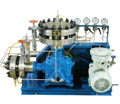 เครื่องกดแผ่นเพลิงก๊าซ ไฮโดรเจนอากาศ ความบริสุทธิ์สูง ไฮโดรเจน H2 Helium Compressor เครื่องกดแผ่นเพลิงก๊าซที่ไม่มีน้ํามัน