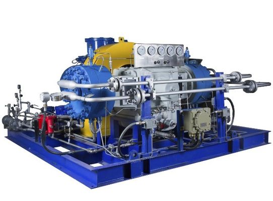 เครื่องอัดแก๊สไดอะแฟรม อากาศ ไฮโดรเจน 55kw ไฮโดรเจน ประสิทธิภาพการทำงานสูง ทางเข้า 2mpa อัตราการไหลออก 240nm3/h H2